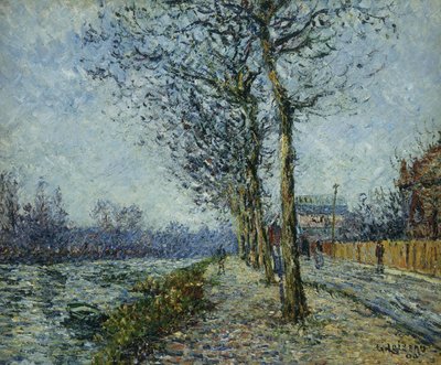 Die Oise bei Pontoise, 1900 von Gustave Loiseau