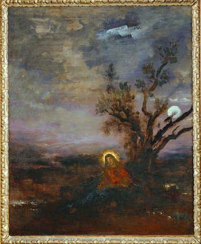 Christus am Ölberg von Gustave Moreau