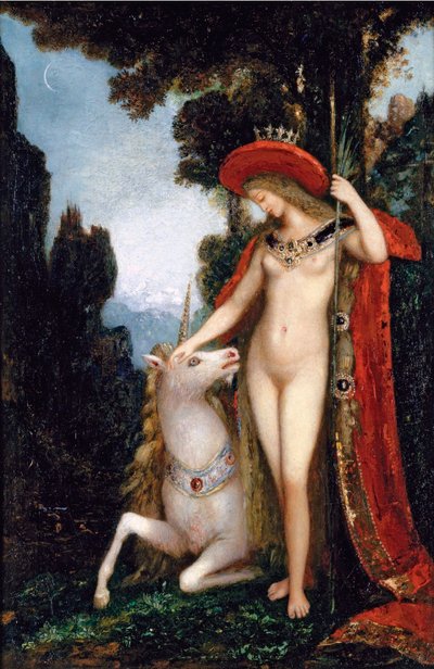 Das Einhorn von Gustave Moreau