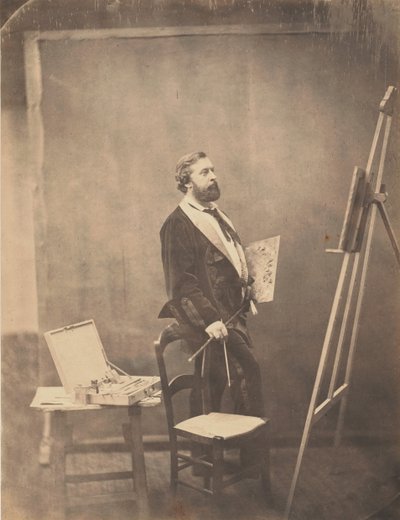 Porträt von J. Savile Lumley, Madrid, 1859 von Gustave Penabert