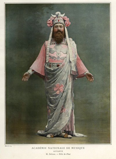 Jean-Francois Delmas als Phur, Illustration aus der Zeitschrift 