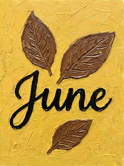 Juni Goldene Blätter von HUGO