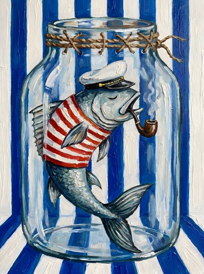 Matrosenfisch im Glas von HUGO