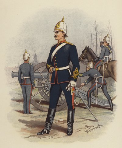 Viktorianische Artillerie von H. Bunnett