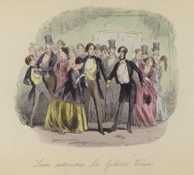 Illustration für Lewis Arundel oder Die Eisenbahn des Lebens von Frank E. Smedley von after Hablot Knight Browne