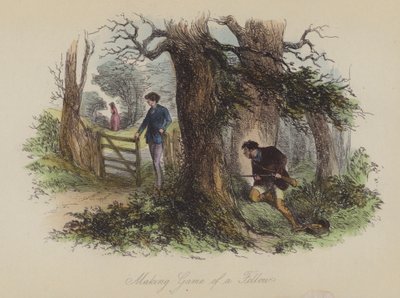 Illustration für Lewis Arundel oder Die Eisenbahn des Lebens von Frank E Smedley von after Hablot Knight Browne