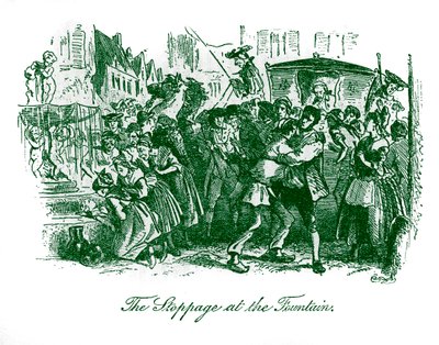Eine Geschichte aus zwei Städten von Charles Dickens von Hablot Knight Browne