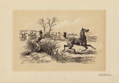 Jagdszenen, Nr. 5, Pfeifen! von Hablot Knight (1815 92) Browne