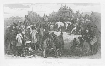 Straßen von London: Epsom-Rennen von Hablot Knight (1815 92) Browne
