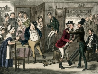 Der Pickwick-Club von Charles Dickens von Hablot Knight Browne