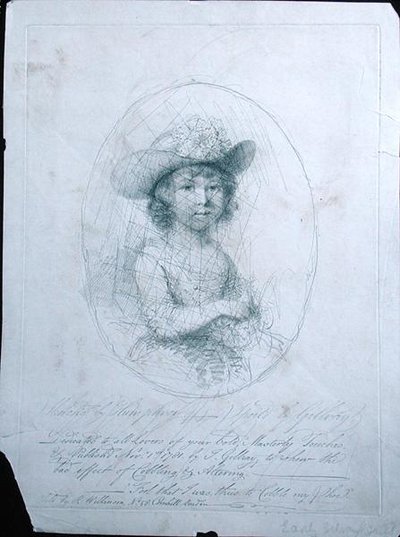 Eine Skizze, verdorben von James Gillray (1757-1815) 1781 von Hannah Humphrey