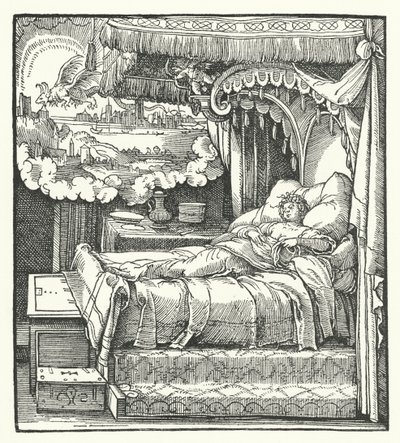 Die Vision der Sibylle von Hans (after) Burgkmair