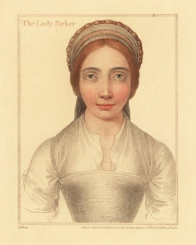 Lady Parker, Ehefrau von Sir Henry Parker von Hans (after) Holbein the Younger
