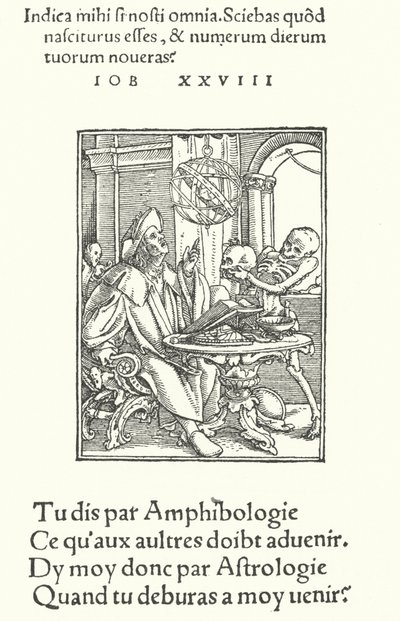 Der Astrologe von Hans (after) Holbein the Younger