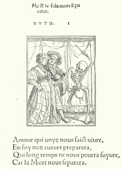 Die Braut und der Bräutigam von Hans (after) Holbein the Younger
