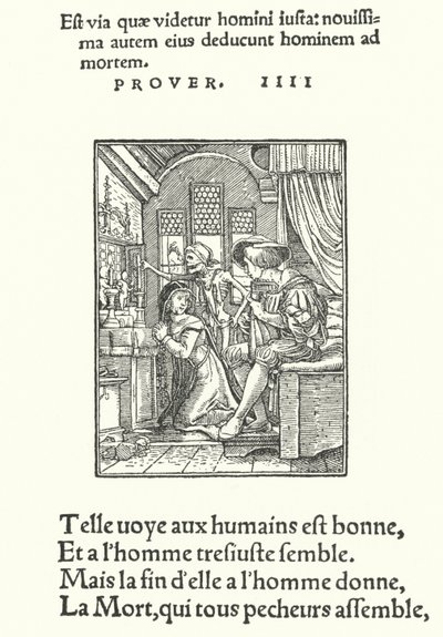 Die Kanonissin oder Nonne von Hans (after) Holbein the Younger