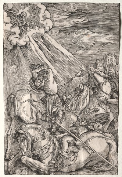 Die Bekehrung des heiligen Paulus von Hans Baldung