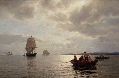 Vom Oslofjord von Hans Gude