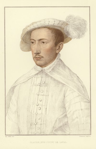 Claude XVII., Graf von Laval von Hans Holbein der Jüngere