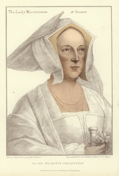 Frances, die Marchioness of Dorset von Hans Holbein der Jüngere