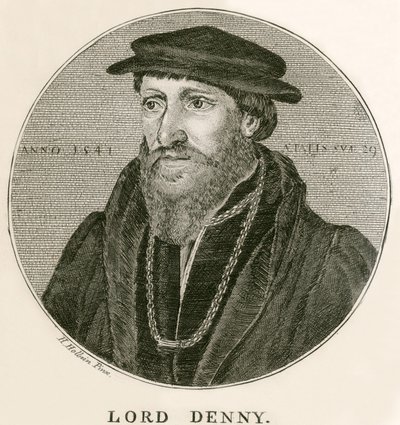 Sir Antony Denny von Hans Holbein der Jüngere