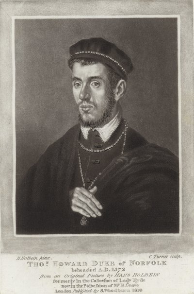Thomas Howard, Herzog von Norfolk von Hans Holbein der Jüngere