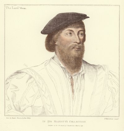 Thomas Vaux, 2. Baron Vaux von Harrowden von Hans Holbein der Jüngere