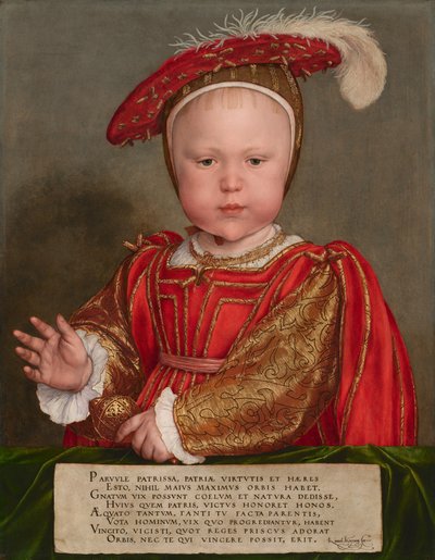 Edward VI. als Kind von Hans Holbein the Younger