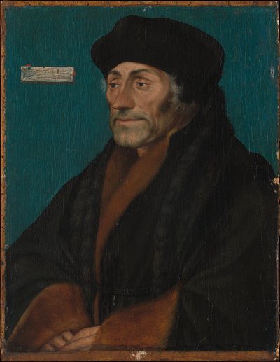 Erasmus von Rotterdam von Hans Holbein the Younger
