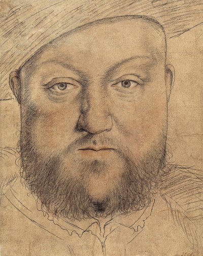 Porträt von König Heinrich VIII. von England von Hans Holbein der Jüngere