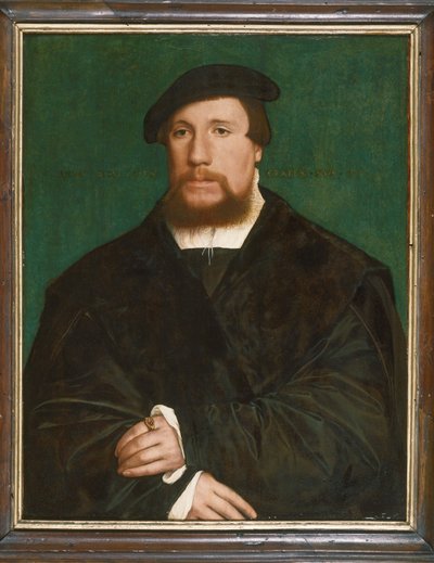 Porträt eines Hansekaufmanns von Hans Holbein the Younger