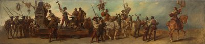Entwurf zum Festzug 1879 - Die Schmiede von Hans Makart