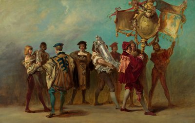 Entwurf zum Festzug 1879 - Graveure und Erzgießer von Hans Makart