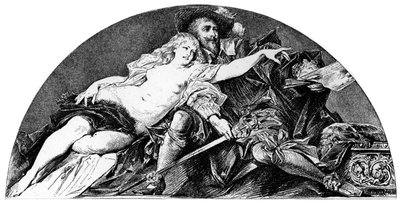 Peter Paul Rubens, flämischer Barockkünstler, ca. 1880-1882 von Hans Makart