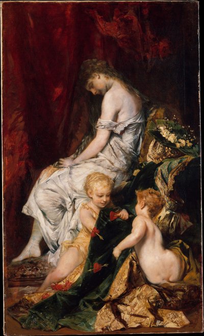 Der Traum nach dem Ball von Hans Makart