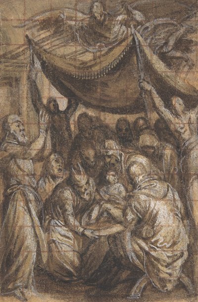 Die Beschneidung, 1516-73 von Hans Mielich
