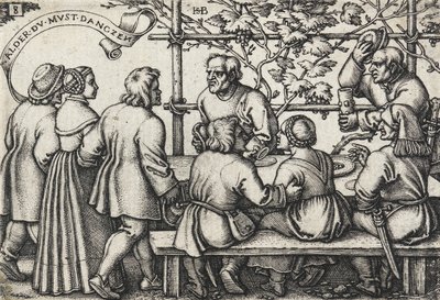 Bauernfest von Hans Sebald Beham
