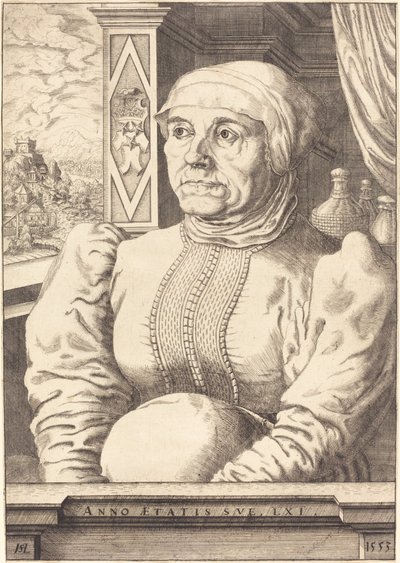 Felicitas von Eckh Freyberg, 1553 von Hans Sebald Lautensack