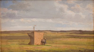 Das Künstlerheim auf den Mooren in Jütland von Hans Smidth