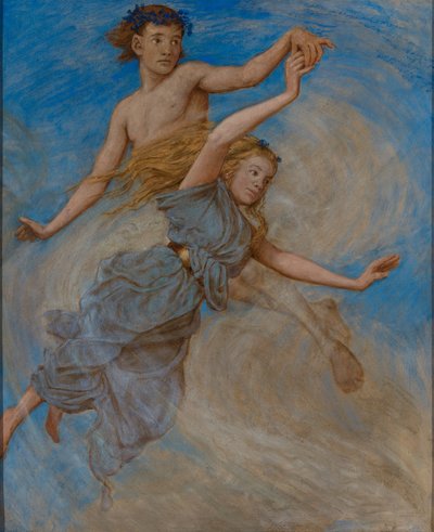 August (Erntetanz) von Hans Thoma
