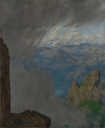 Blick vom Pilatus von Hans Thoma