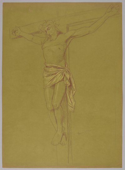 Christus am Kreuz von Hans Thoma