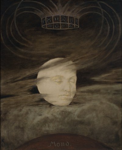Der Mond von Hans Thoma