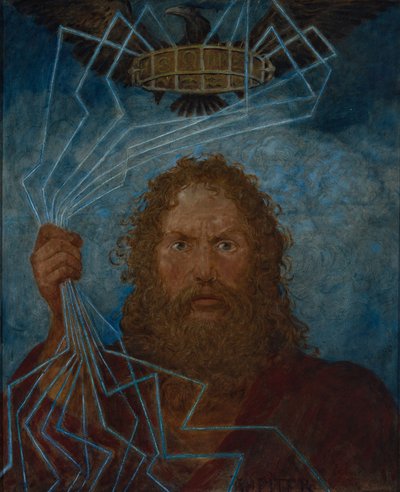 Jupiter (Donar) von Hans Thoma