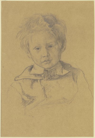 Kinderbildnis des Sohnes von Victor Müller von Hans Thoma