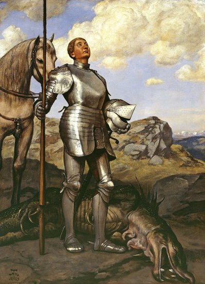 Ritter Sankt Georg von Hans Thoma
