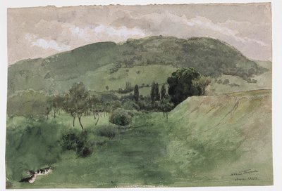 Landschaft im Schwarzwald von Hans Thoma