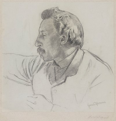 Porträt von Adolf Hildebrand (1841-1921) von Hans Thoma