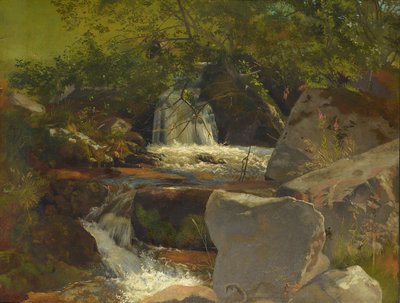 Schwarzwaldbach von Hans Thoma