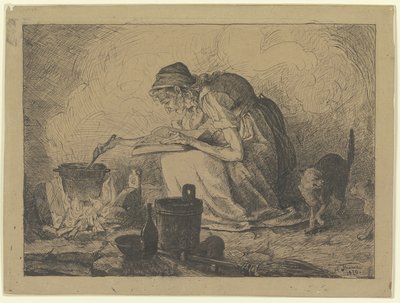 Hexenküche von Hans Thoma